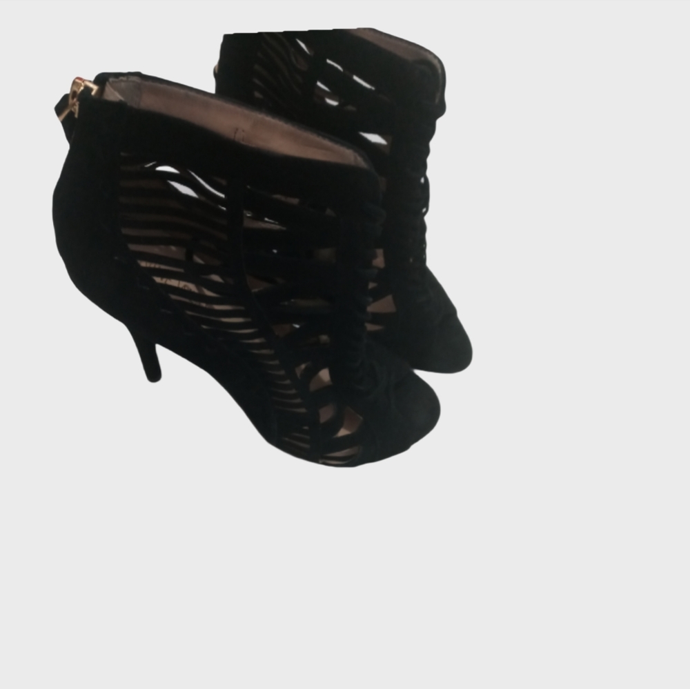 Nine West Shoes/ Heels/ Color Black Size 9M - Picture 5 of 8